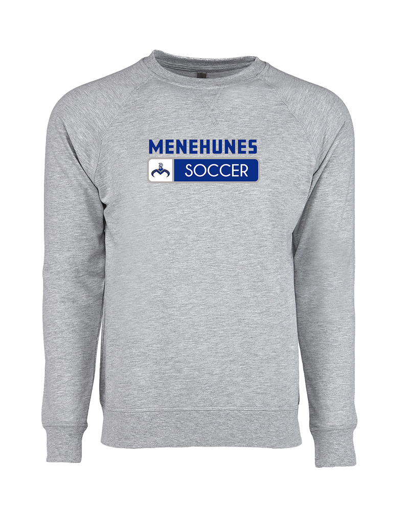 Moanalua HS  Girls Soccer Pennant - Crewneck Sweatshirt
