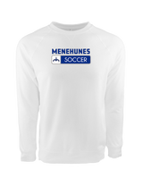 Moanalua HS  Girls Soccer Pennant - Crewneck Sweatshirt