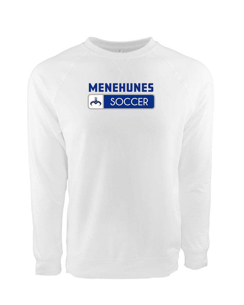 Moanalua HS  Girls Soccer Pennant - Crewneck Sweatshirt