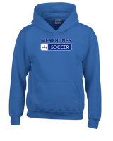 Moanalua HS  Girls Soccer Pennant - Cotton Hoodie