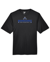 Moanalua HS Girls Basketball Stacked - Performance T-Shirt