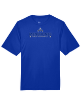 Moanalua HS Girls Basketball Stacked - Performance T-Shirt