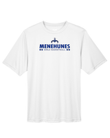 Moanalua HS Girls Basketball Stacked - Performance T-Shirt