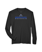 Moanalua HS Girls Basketball Stacked - Performance Long Sleeve