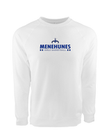 Moanalua HS Girls Basketball Stacked - Crewneck Sweatshirt