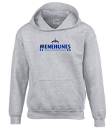 Moanalua HS Girls Basketball Stacked - Cotton Hoodie