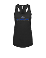 Moanalua HS Girls Basketball Stacked - Womens Tank Top