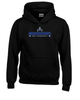 Moanalua HS Girls Basketball Stacked - Youth Hoodie