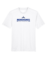 Moanalua HS Girls Basketball Stacked - Youth Performance T-Shirt