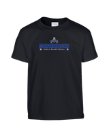 Moanalua HS Girls Basketball Stacked - Youth T-Shirt