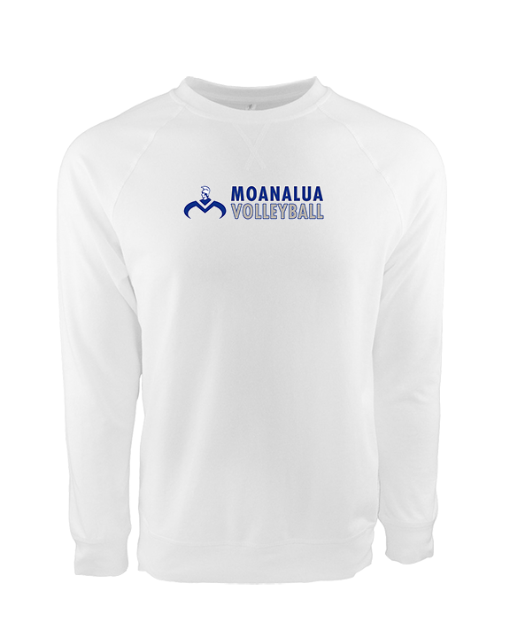 Moanalua HS Boys Volleyball Basic - Crewneck Sweatshirt