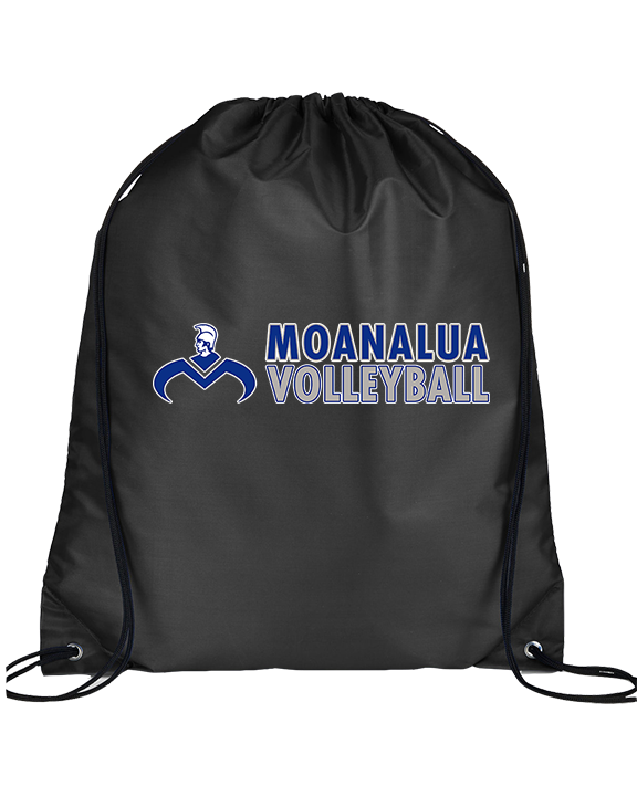 Moanalua HS Boys Volleyball Basic - Drawstring Bag