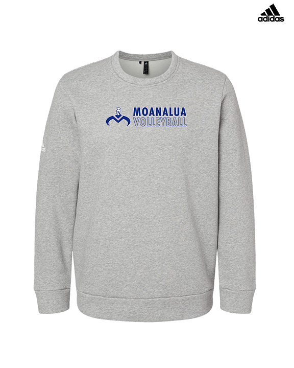 Moanalua HS Boys Volleyball Basic - Mens Adidas Crewneck