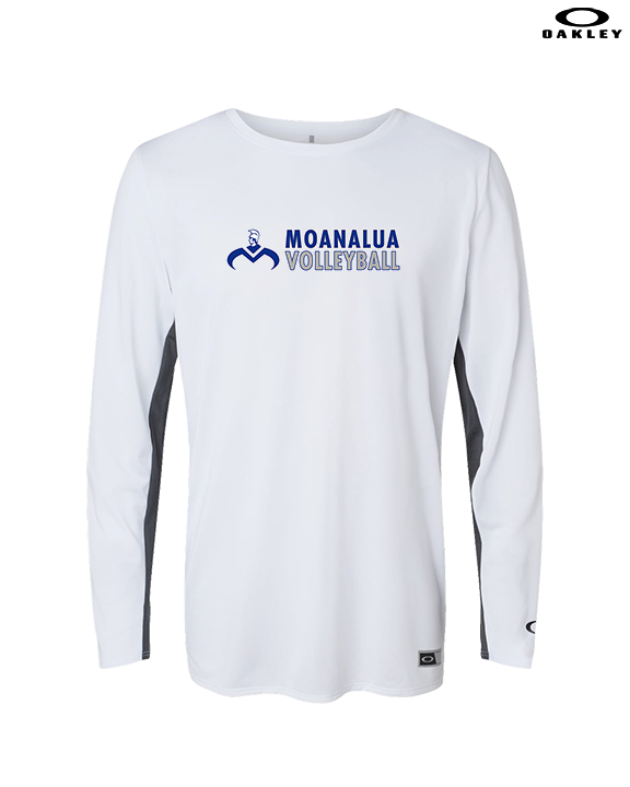 Moanalua HS Boys Volleyball Basic - Mens Oakley Longsleeve