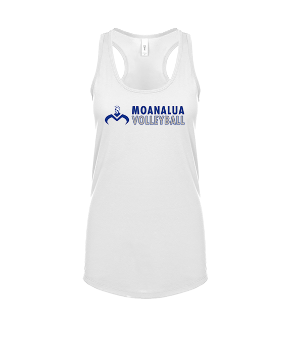 Moanalua HS Boys Volleyball Basic - Womens Tank Top