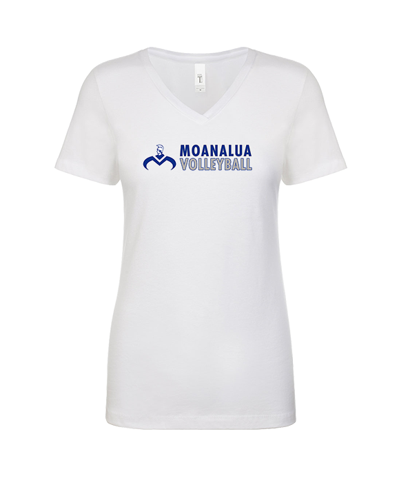 Moanalua HS Boys Volleyball Basic - Womens V-Neck