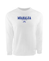 Moanalua HS Boys Volleyball Block - Crewneck Sweatshirt