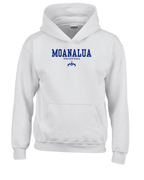 Moanalua HS Boys Volleyball Block - Unisex Hoodie