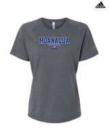 Moanalua HS Boys Volleyball Block - Womens Adidas Performance Shirt