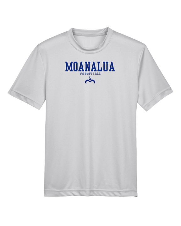 Moanalua HS Boys Volleyball Block - Youth Performance Shirt