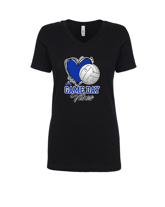 Moanalua HS Boys Volleyball Custom Game Day - Womens Vneck