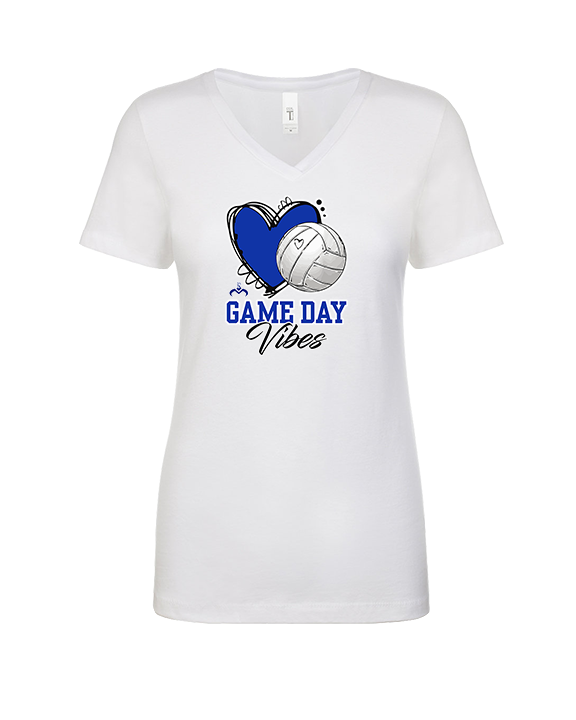 Moanalua HS Boys Volleyball Custom Game Day - Womens Vneck