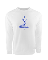 Moanalua HS Boys Volleyball Custom Spiker - Crewneck Sweatshirt