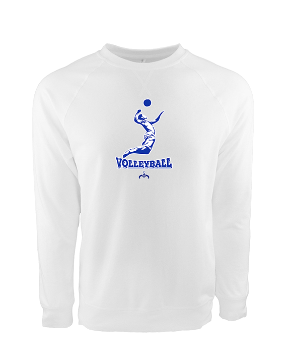 Moanalua HS Boys Volleyball Custom Spiker - Crewneck Sweatshirt