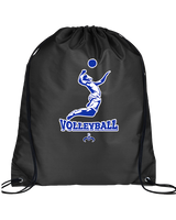 Moanalua HS Boys Volleyball Custom Spiker - Drawstring Bag