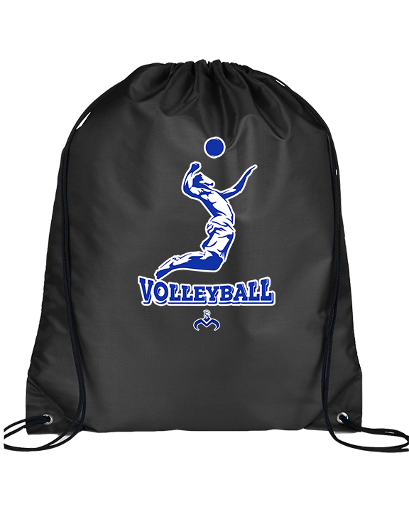 Moanalua HS Boys Volleyball Custom Spiker - Drawstring Bag