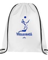 Moanalua HS Boys Volleyball Custom Spiker - Drawstring Bag