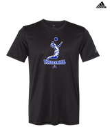 Moanalua HS Boys Volleyball Custom Spiker - Mens Adidas Performance Shirt