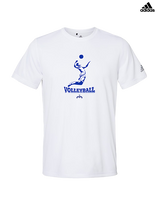Moanalua HS Boys Volleyball Custom Spiker - Mens Adidas Performance Shirt