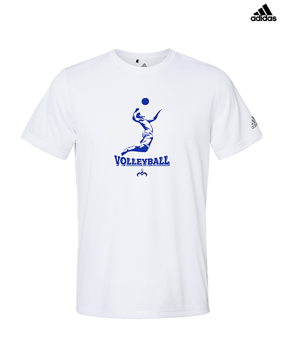 Moanalua HS Boys Volleyball Custom Spiker - Mens Adidas Performance Shirt