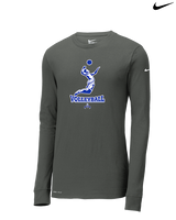 Moanalua HS Boys Volleyball Custom Spiker - Mens Nike Longsleeve