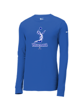 Moanalua HS Boys Volleyball Custom Spiker - Mens Nike Longsleeve