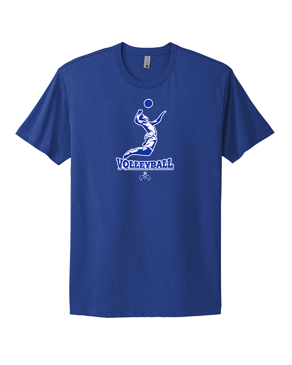 Moanalua HS Boys Volleyball Custom Spiker - Mens Select Cotton T-Shirt
