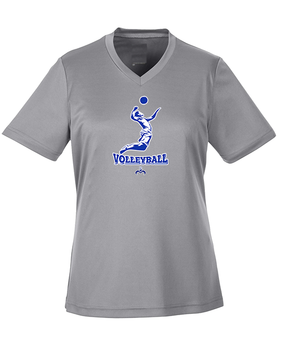 Moanalua HS Boys Volleyball Custom Spiker - Womens Performance Shirt