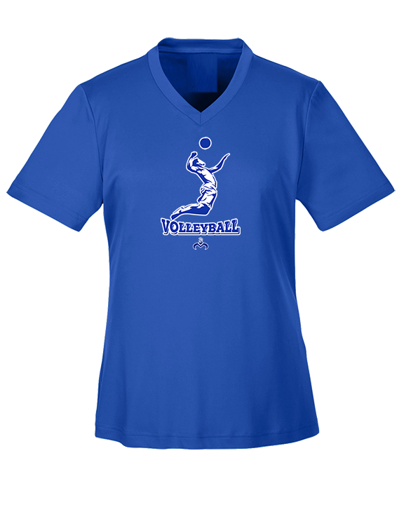 Moanalua HS Boys Volleyball Custom Spiker - Womens Performance Shirt