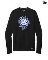 Moanalua HS Boys Volleyball Custom Splatter - New Era Performance Long Sleeve