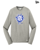 Moanalua HS Boys Volleyball Custom Splatter - New Era Performance Long Sleeve