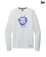 Moanalua HS Boys Volleyball Custom Splatter - New Era Performance Long Sleeve
