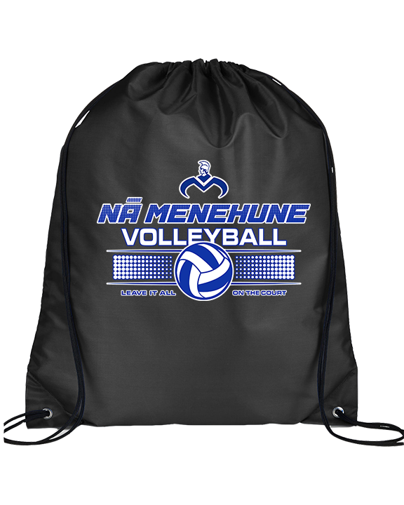 Moanalua HS Boys Volleyball Leave It - Drawstring Bag