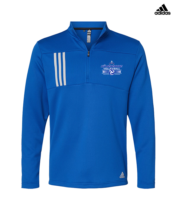 Moanalua HS Boys Volleyball Leave It - Mens Adidas Quarter Zip