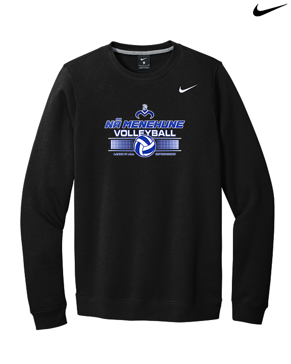 Moanalua HS Boys Volleyball Leave It - Mens Nike Crewneck
