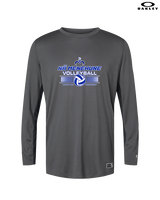 Moanalua HS Boys Volleyball Leave It - Mens Oakley Longsleeve