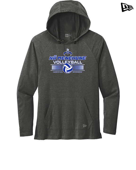 Moanalua HS Boys Volleyball Leave It - New Era Tri-Blend Hoodie