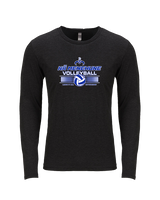 Moanalua HS Boys Volleyball Leave It - Tri-Blend Long Sleeve