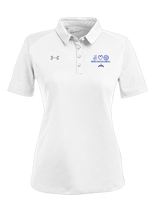 Moanalua HS Boys Volleyball Peace Love Volleyball - Under Armour Ladies Tech Polo