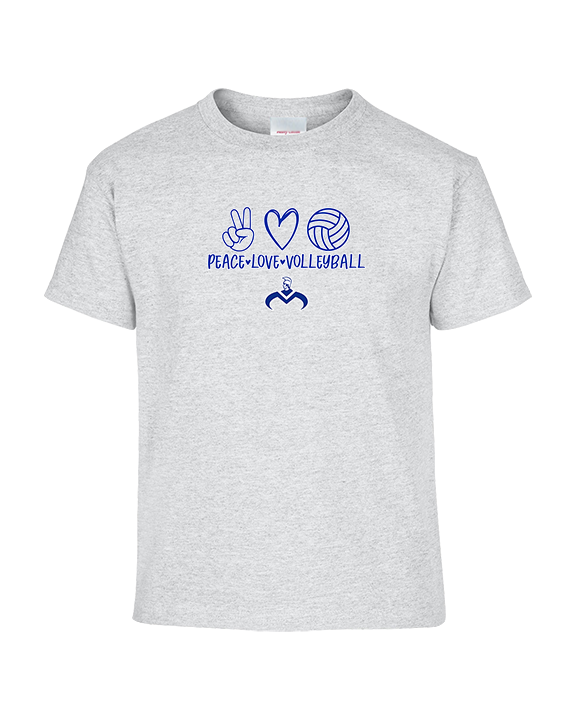 Moanalua HS Boys Volleyball Peace Love Volleyball - Youth Shirt